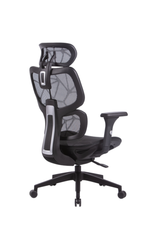 HUMANTECH hálós fekete irodai forgószék - Image 3
