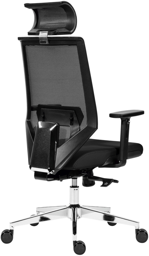 EDGE mesh black office swivel chair - Image 5