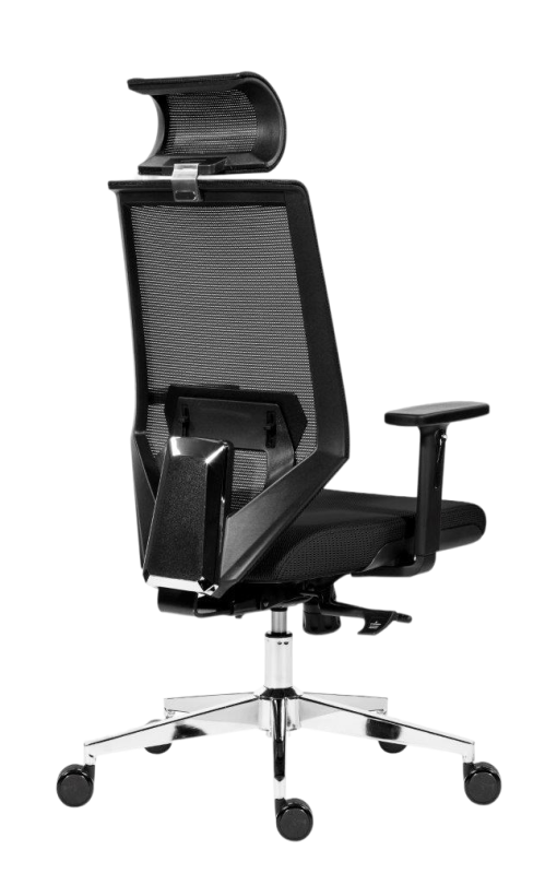 EDGE mesh black office swivel chair - Image 2