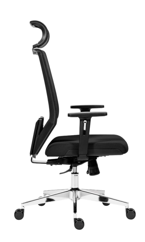 EDGE mesh black office swivel chair - Image 4