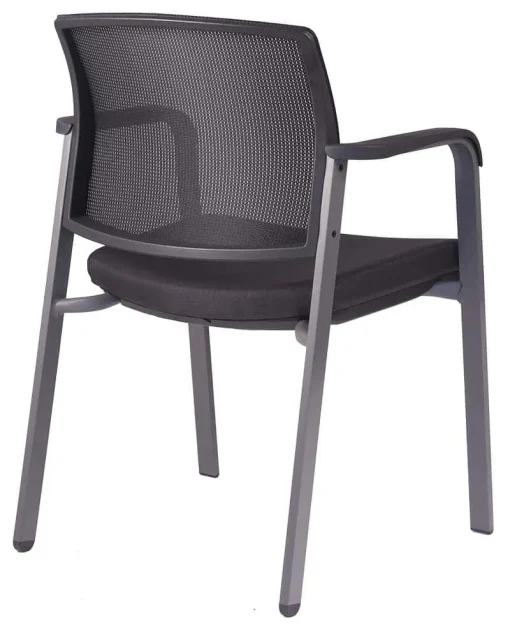 MIRO 4L hálós fekete tárgyalószék - Image 5