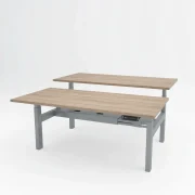 Ergomax Pro Duo Elektromosan Állítható Magasságú Ergonomikus Íróasztal (Memóriás)