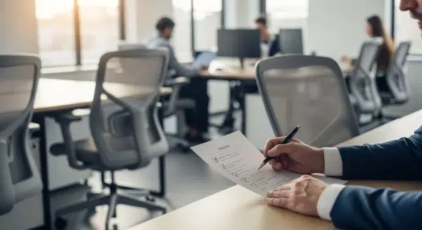 Irodai ergonómiai audit checklist és modern munkaállomás ellenőrzése HR vezetőknek.